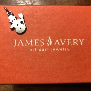James Avery Sterling Silver Snowman Charm Retired